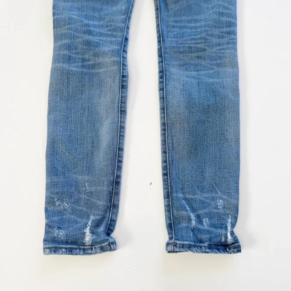 Madewell 9” High Rise Distressed Skinny Jeans size 28 - Picture 7 of 7